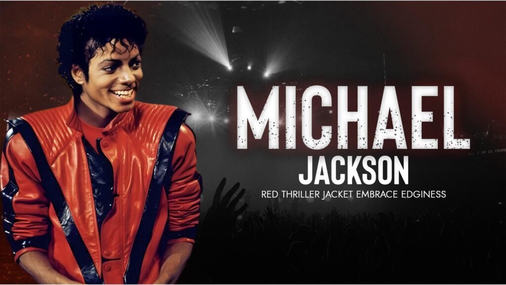 michael jackson red thriller jacket