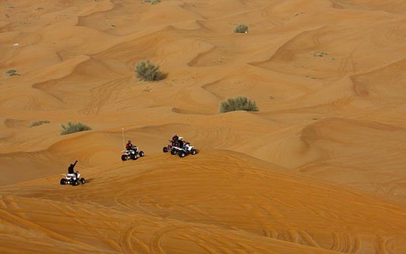 Safe Dune Buggy Ride in Dubai