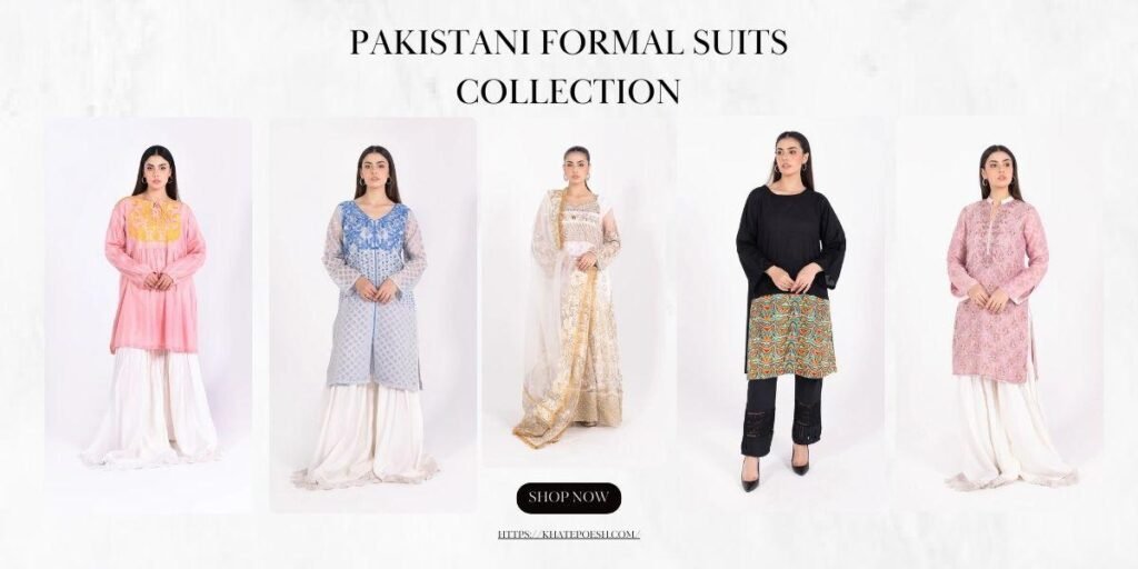 pakistani formal suits for ladies online